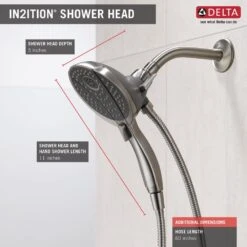 Two-in-One 4-Spray 7 In. Dual Wall Mount Fixed And Handheld Shower Head In Stainless -Pro House Shop 582d50c0b7ecb064999eeb0c1b681708 1800x1800