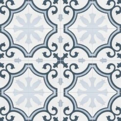 Merola Tile Lacour Artic Encaustic 9-3/4 In. X 9-3/4 In. Porcelain Floor And Wall Tile (11.11 Sq. Ft. / Case) -Pro House Shop 59dfbd069398594ff3f0c416047232ec 1800x1800