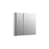 30 In. W X 26 In. H Two-Door Recessed Or Surface Mount Medicine Cabinet In Silver Aluminum -Pro House Shop 5bb8656090a60e29b6e5889048fcdda2 1800x1800