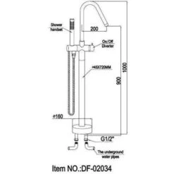 40 In. H X 11 In. W Single-Handle Claw Foot Tub Faucet With Hand Shower In Brushed Nickel -Pro House Shop 5f25de86b258c0ade23b487351fd1525 93c79e20 97bd 4e51 bfec f525772d9196 1800x1800