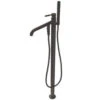 Valspar Kingston Brass Vintage Oil Rubbed Bronze 1-Handle Residential Freestanding Bathtub Faucet With Hand Shower -Pro House Shop 663370274411 1800x1800