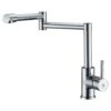 Manis Series Deck-Mounted Pot Filler In Polished Chrome