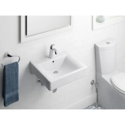 KOHLER Soho Wall-Mount Vitreous China Bathroom Sink In White With Overflow Drain -Pro House Shop 701344bcc5bb6e005da33b6c566ca0a6 1800x1800