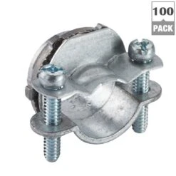 3/8 In. Non-Metallic Twin Screw Clamp Connectors (100-Pack) -Pro House Shop 7018154ad08a606bfa6613c69ad0298a 1800x1800
