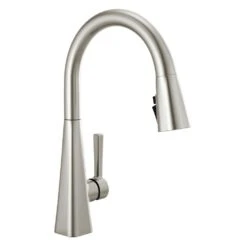 Lenta Single-Handle Pull-Down Sprayer Kitchen Faucet With ShieldSpray Technology SpotShield Stainless -Pro House Shop 7193815a917e04ecdbb5d5679460762f 1800x1800