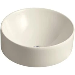 KOHLER Vox Round Above Counter Vitreous China Bathroom Sink In White With Overflow Drain -Pro House Shop 72acee8c3f4f7b57fe1d2f5f6c165365 1800x1800