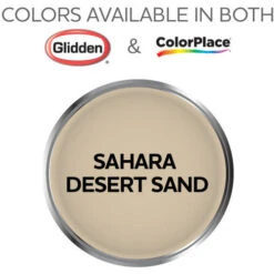 ColorPlace Pre Mixed Ready To Use, Interior Paint, Sahara Desert Sand, Satin Finish, 1 Gallon -Pro House Shop 72e41345 5e01 406c 84b4 4a664e0ed43e 1.0eb7ddeebd6ee162ca1c5a5a70678760 1800x1800