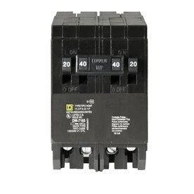 Square D Homeline 40-Amp 4-Pole Quad Circuit Breaker 3 Square D Homeline 40-Amp 4-Pole Quad Circuit Breaker