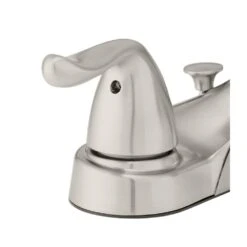 Constructor 4 In. Centerset 2-Handle Low-Arc Bathroom Faucet In Brushed Nickel 15 Constructor 4 In. Centerset 2-Handle Low-Arc Bathroom Faucet In Brushed Nickel -Pro House Shop 7d698633d8bcb1ba029e47469d50dddd 1800x1800