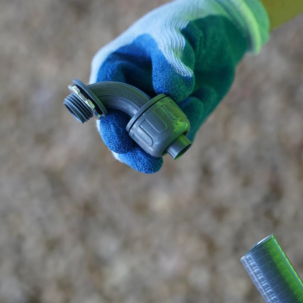 1/2 In. Liquidtight NM 90-Degree PVC Conduit Fitting Connector (5-Pack) 5 1/2 In. Liquidtight NM 90-Degree PVC Conduit Fitting Connector (5-Pack) - Image 3