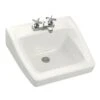KOHLER Chesapeake Wall-Mount Vitreous China Bathroom Sink In White With Overflow Drain