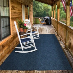 Indoor/Outdoor Carpet With Rubber Marine Backing - Blue 6' X 10' - Several Sizes Available - Carpet Flooring For Patio, Porch, Deck, Boat, Basement Or Garage -Pro House Shop 80bde90b 3d9e 4747 b929 02c52001db19 1.db6c0ae3684f97b1364fba0a20b2af38 1800x1800