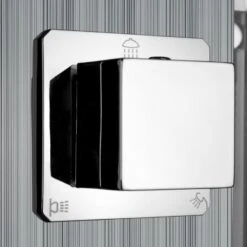 AKDY 35-in Brushed Stainless Steel 2-Spray Shower Panel System (Valve Included) -Pro House Shop 810764027089 10486043 1800x1800