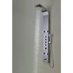 ANZZI Echo Series Brushed 4-Spray Shower Panel System (Valve Included) -Pro House Shop 848308072981 09064336 1800x1800