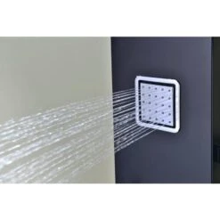 ANZZI Ronin Black 2-Spray Shower Panel System (Valve Included) -Pro House Shop 848308091968 09064598 1800x1800