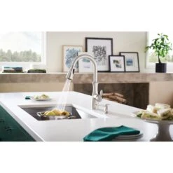Nellis Single-Handle Pull-Down Sprayer Kitchen Faucet With Reflex And Power Clean In Spot Resist Stainless -Pro House Shop 868baac92a4e29a71015438495487e35 1800x1800