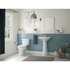 KOHLER Lilyfield Brushed Nickel 2-Handle 4-in Centerset WaterSense Bathroom Sink Faucet With Drain -Pro House Shop 885612574589 16342310 1800x1800