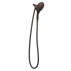Engage 6-Spray 5.5 In. Single Tub Wall Mount Handheld Adjustable Shower Head In Oil Rubbed Bronze