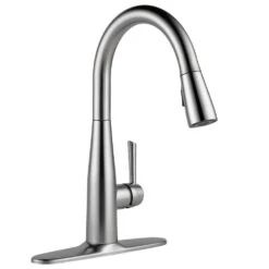 Essa Single-Handle Pull-Down Sprayer Kitchen Faucet With MagnaTite Docking In Arctic Stainless