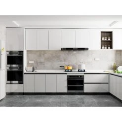 TrafficMASTER Telegrey Concrete 12 In. X 24 In. Luxury Vinyl Tile Peel And Stick Wall (18 Sq. Ft. / Case) -Pro House Shop 8fe48d3f855968f62a47d8103b545bdb 1800x1800