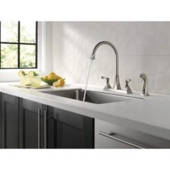 Everly 2-Handle Standard Kitchen Faucet With Spray In Stainless -Pro House Shop 908c15654978b01da5edbadf0ef6d87a 1800x1800