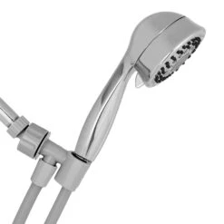 5-Spray 3.5 In. Single Wall Mount Low Flow Handheld Shower Head In Chrome -Pro House Shop 927ffaee7333cc88d48884b41fba1b5a 1800x1800