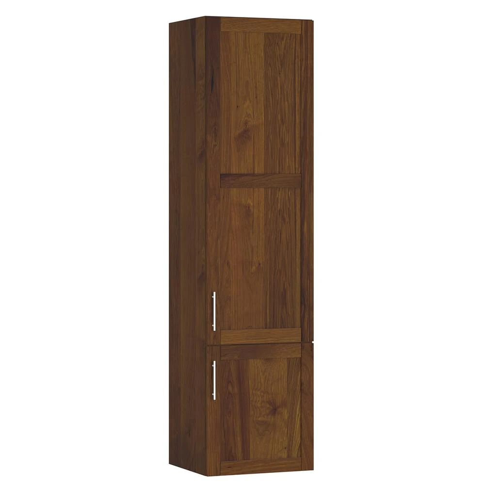 Briarwood Bellevue 18"W X 15"D X 70"H Bermuda Linen Cabinet (Hinge Left) 3 Briarwood Bellevue 18"W X 15"D X 70"H Bermuda Linen Cabinet (Hinge Left)