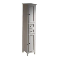 Fresca Oxford 14"W X 16"D X 68"H Antique White Linen Cabinet