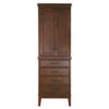 Avanity Madison 24"W X 16"D X 71"H Tobacco Linen Cabinet