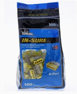 IDEAL In-Sure 100-Pack Yellow Push-In Wire Connectors -Pro House Shop ScreenShot2020 09 26at5.49.37PM 1800x1800