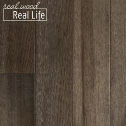 Blue Ridge Hardwood Flooring Hickory Heritage Grey Hand Sculpted 3/4 In. Thick X 4 In. Wide X Random Length Solid Hardwood Flooring (16 Sq. Ft./case)