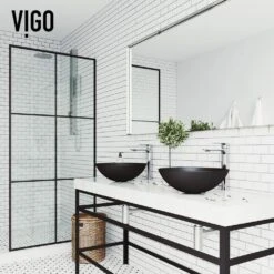 VIGO Black Round Cavalli MatteShell Glass Bathroom Vessel Sink -Pro House Shop af901964e351965cc15813a327d4a91e 35a41576 836f 4cb0 aa6c 31e499d517c8 1800x1800