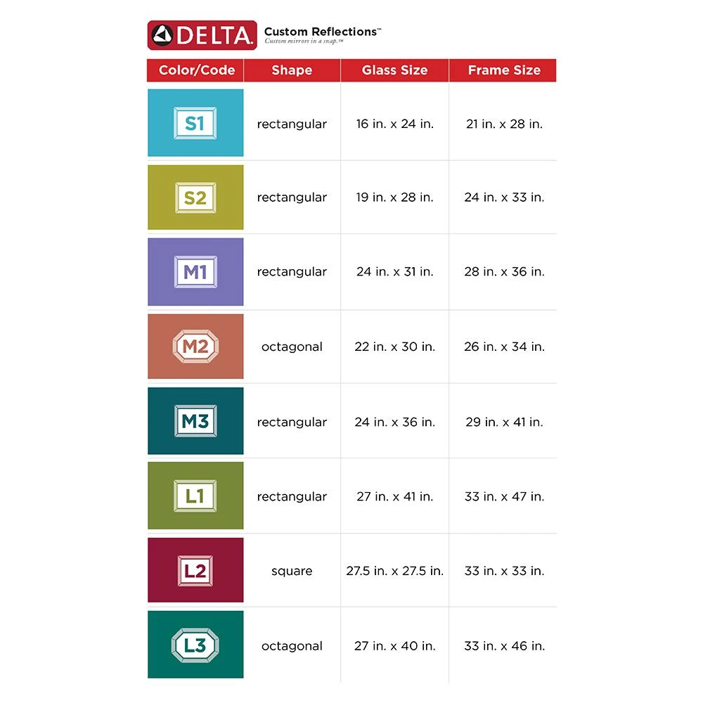 27 In. W X 41 In. H (L1) Frameless Rectangular Deluxe Glass Bathroom Vanity Mirror 12 27 In. W X 41 In. H (L1) Frameless Rectangular Deluxe Glass Bathroom Vanity Mirror - Image 10