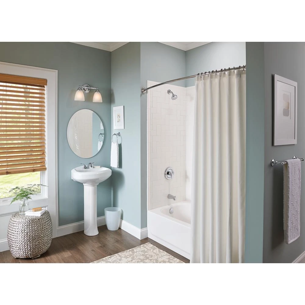 Adler 4 In. Centerset 2-Handle Low-Arc Bathroom Faucet In Chrome 9 Adler 4 In. Centerset 2-Handle Low-Arc Bathroom Faucet In Chrome - Image 7