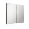 39.50 In. W X 36 In. H X 5 In. D Frameless Recessed Or Surface-Mount Bathroom Medicine Cabinet