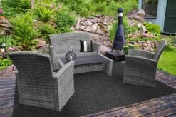 Heavy-Duty Ribbed Indoor/Outdoor Carpet With Rubber Marine Backing - Charcoal Black 6' X 10' - Several Sizes Available - Carpet Flooring For Patio, Porch, Deck, Boat, Basement Or Garage -Pro House Shop d4e85982 e033 4fcc aee8 dd2c380f83cc 1.8627b8df9cb2eba9e171635a758c7969 1800x1800