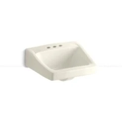 KOHLER Chesapeake Wall-Mount Vitreous China Bathroom Sink In White With Overflow Drain 15 KOHLER Chesapeake Wall-Mount Vitreous China Bathroom Sink In White With Overflow Drain -Pro House Shop d53be400de54903f3c704e8549faf502 1800x1800