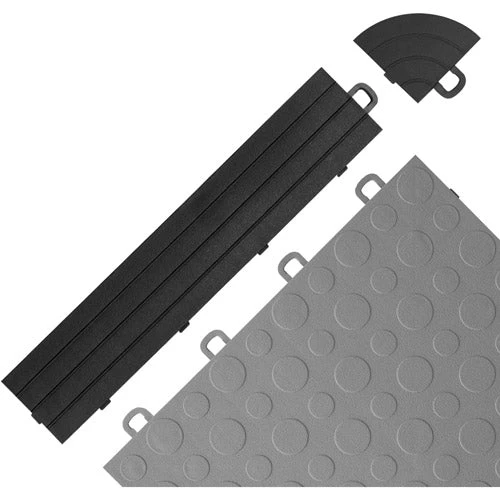 BlockTile Interlocking Ramp Edges Without Loops, 12 Edges And 2 Corners 4 BlockTile Interlocking Ramp Edges Without Loops, 12 Edges And 2 Corners - Image 2