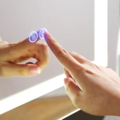 Spazio 24 In. W X 30 In. H Recessed Or Surface Mount Medicine Cabinet With LED Lighting, Mirror Defogger And Left Hinge -Pro House Shop dc950e0b3ebbe89ea20c1c32f98cec3b 1800x1800