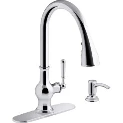 Capilano Single-Handle Pull-Down Sprayer Kitchen Faucet With Boost Technology In Oil-Rubbed Bronze -Pro House Shop ddadcc97c7e9a2a9537e385792147eb7 1800x1800