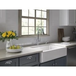 Thierry Two Handle Pull-Down Sprayer Kitchen Faucet With Soap Dispenser In Polished Chrome 14 Thierry Two Handle Pull-Down Sprayer Kitchen Faucet With Soap Dispenser In Polished Chrome -Pro House Shop dfbf0c47cdd0035eff4afefe7cd6d35d 1800x1800