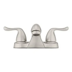 Constructor 4 In. Centerset 2-Handle Low-Arc Bathroom Faucet In Brushed Nickel 14 Constructor 4 In. Centerset 2-Handle Low-Arc Bathroom Faucet In Brushed Nickel -Pro House Shop e0098f9f13f8f7bdb78fa49c544252a7 1800x1800