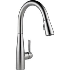 Essa Single-Handle Pull-Down Sprayer Kitchen Faucet With MagnaTite Docking In Arctic Stainless -Pro House Shop e256aaa84c496b5823dabedb7ecb9647 1800x1800