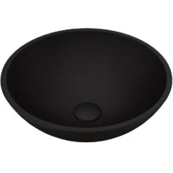 VIGO Black Round Cavalli MatteShell Glass Bathroom Vessel Sink -Pro House Shop e644850a2f97587fb9e249c2d01d534d 4ec92b6d 389a 4ab5 b391 c3dd470fc0c0 1800x1800