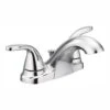 Adler 4 In. Centerset 2-Handle Low-Arc Bathroom Faucet In Chrome