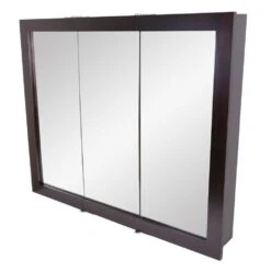Ventura 36 In. W X 30 In. H X 6 In. D Framed Tri-View Surface-Mount Bathroom Medicine Cabinet In Espresso 16 Ventura 36 In. W X 30 In. H X 6 In. D Framed Tri-View Surface-Mount Bathroom Medicine Cabinet In Espresso -Pro House Shop e6f799a79951ec3d361731bc3b20bfe3 1800x1800